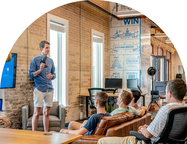 Seminaire d’une start up pour présenter un projet