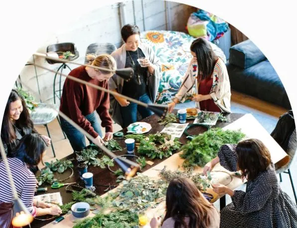 Création d’un atelier décoration pour partager un moment en équipe